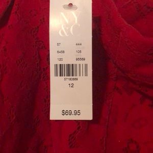 New York & Company Skirts - Red Skirt New York & Company Skirts - Red Skirt